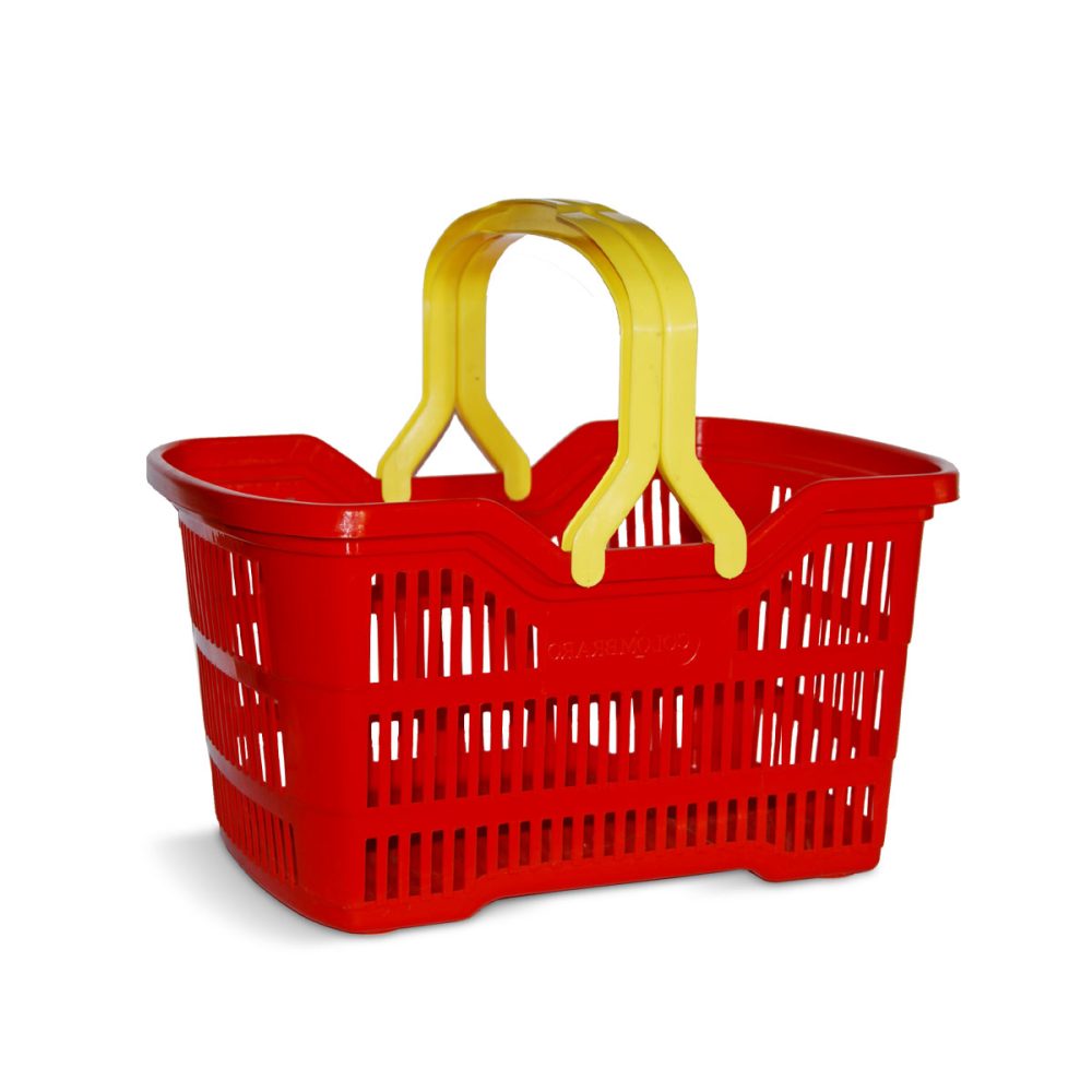 CESTO SHOPPING RECTANGULAR CON MANIJA