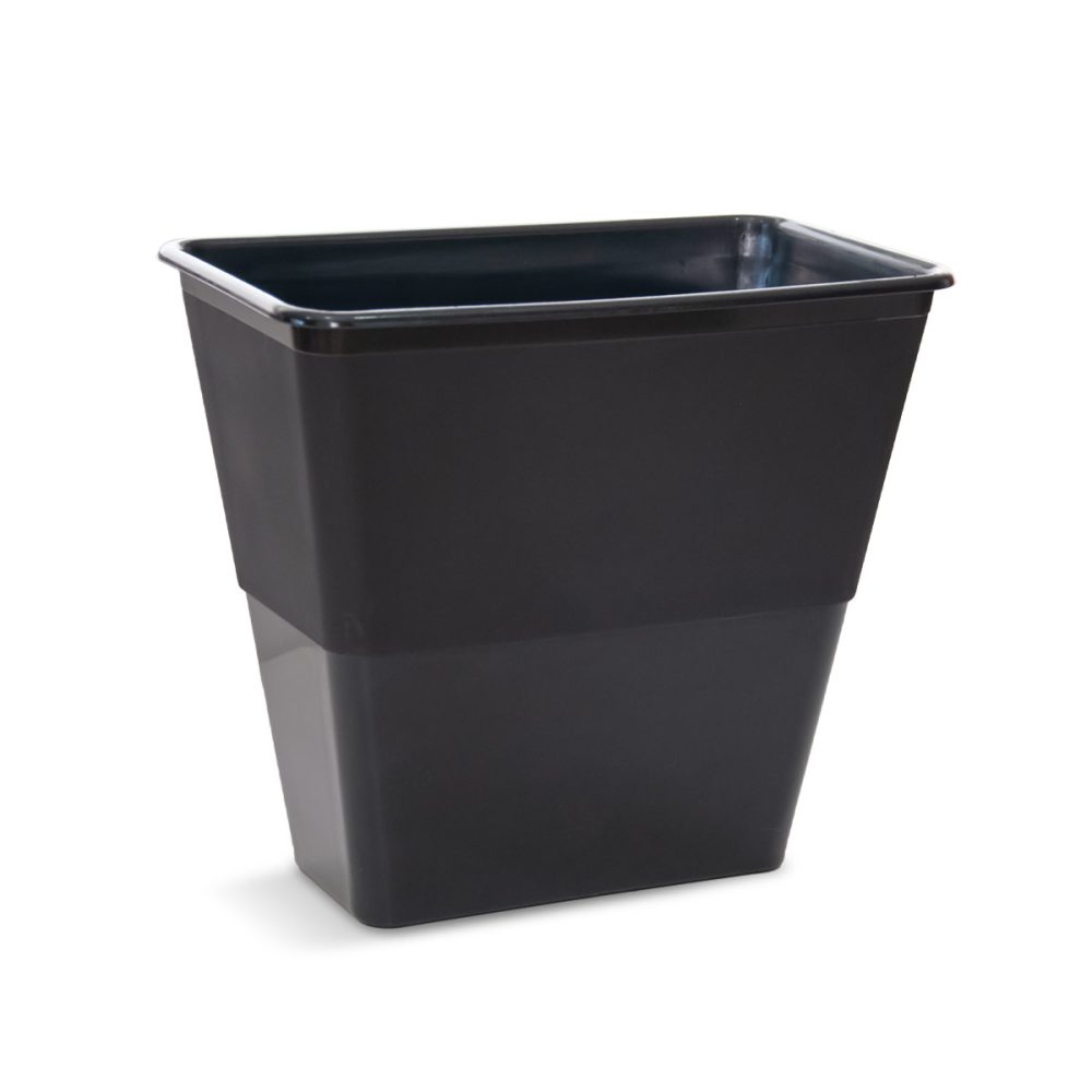 2099-negro RECIPIENTE DE RESIDUOS SLIM