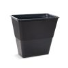 2099-negro RECIPIENTE DE RESIDUOS SLIM