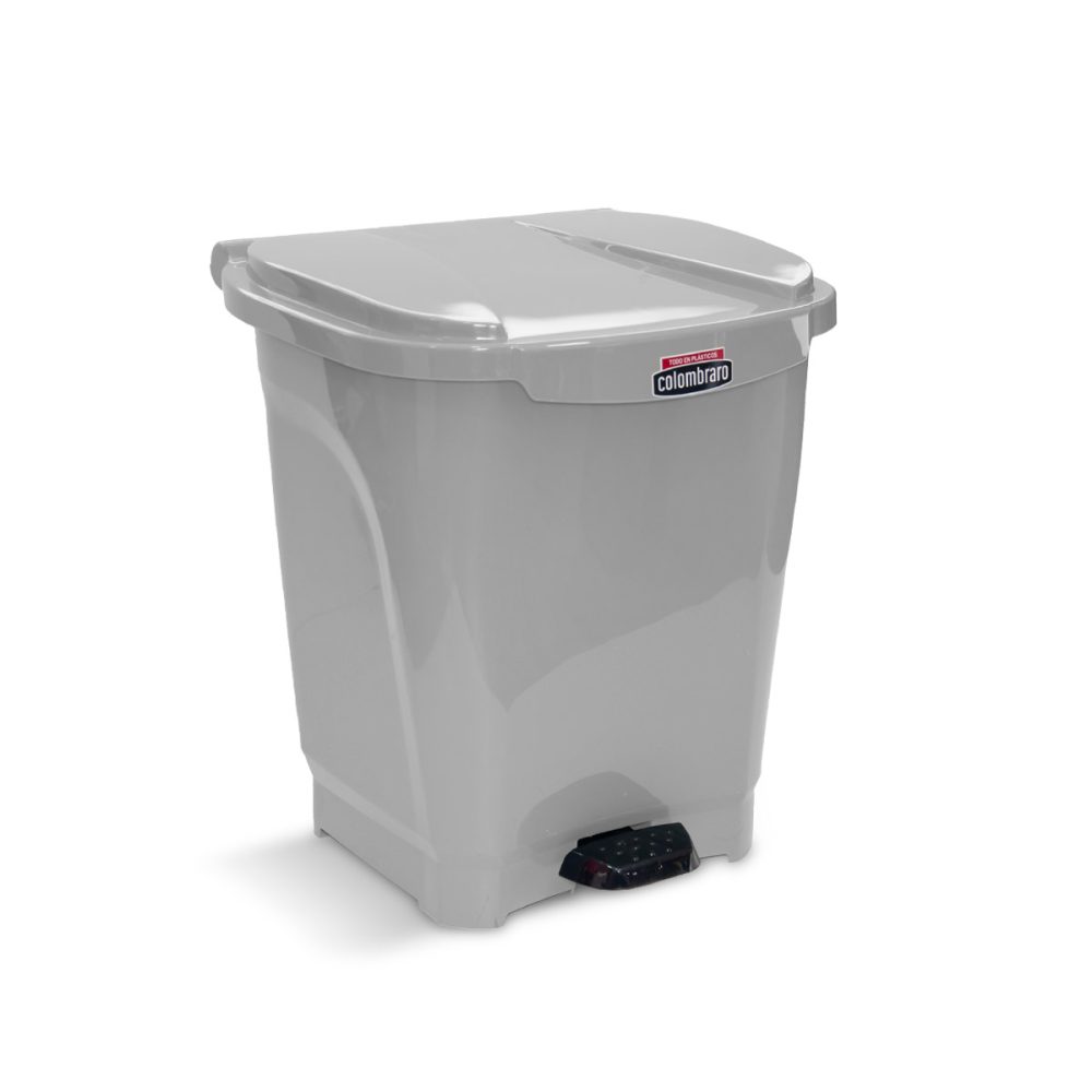 2227-gris RECIPIENTE PEDAL COLOBIN 15 LTS