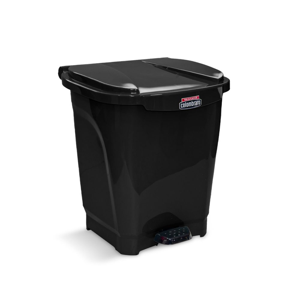 2227-negro RECIPIENTE PEDAL COLOBIN 15 LTS