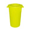 2245-verde RECIPIENTE REDONDO TAPA PLANA X 120 LTS