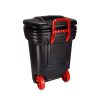 2250-zdorso RECIPIENTE PORTABLE CON TAPA Y RUEDAS X 150 LTS