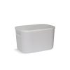 384-zgris CAJA TOP CHICA CON TAPA