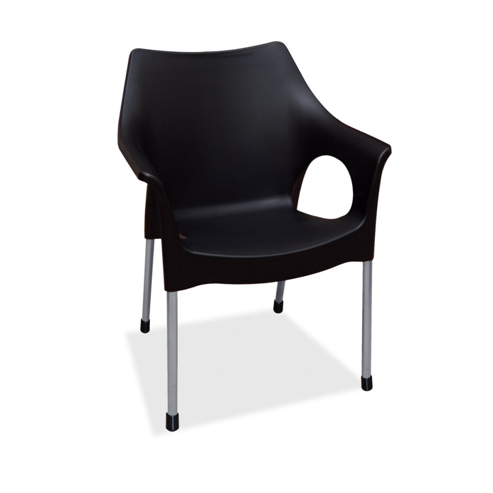 _5401 SILLA ITALIANA CON PATAS METÁLICAS
