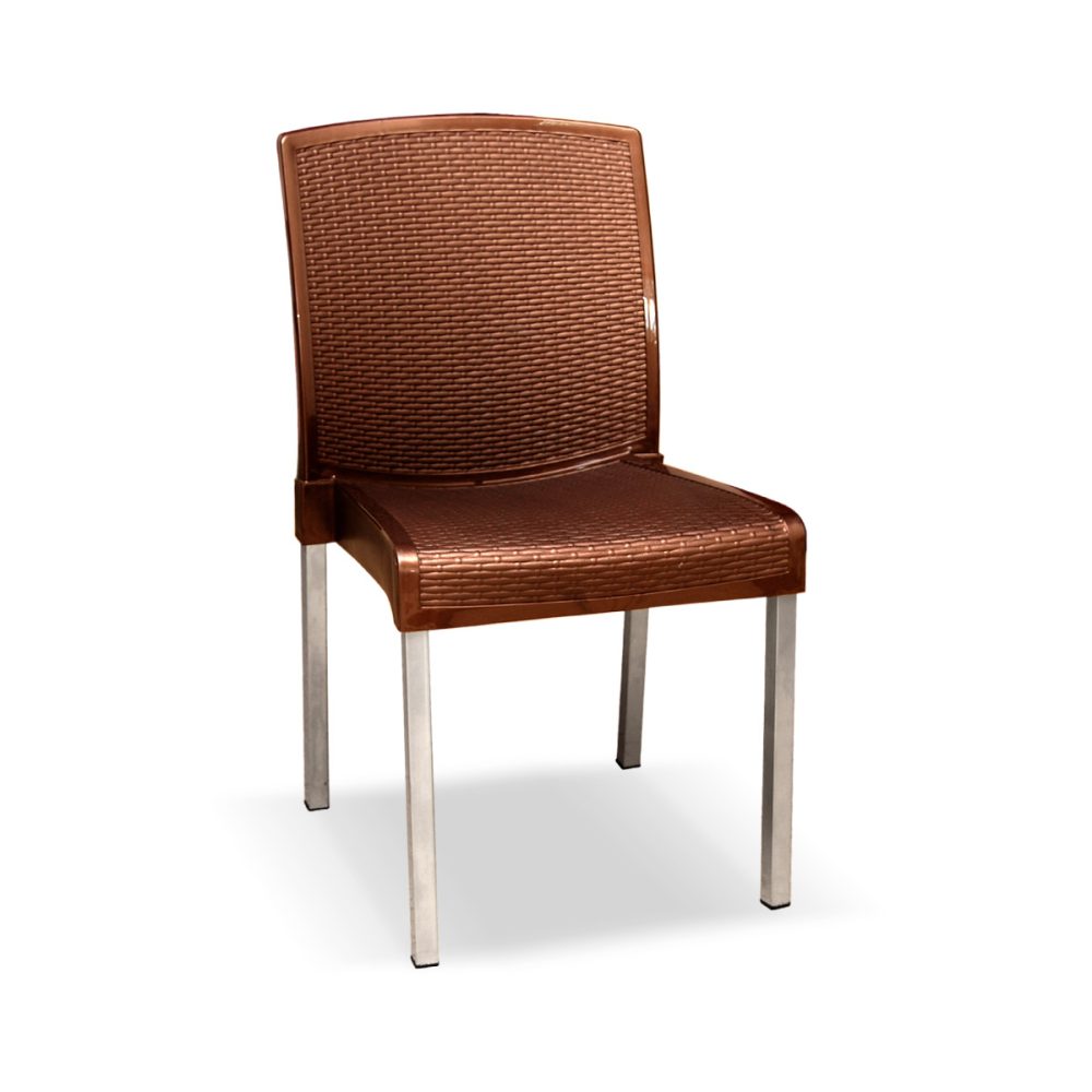 SILLA RATAN PATAS METALICAS