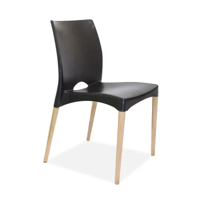 SILLA ORLANDO DE INTERIOR PATAS MADERA