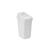 7551-slim-tapa plana 10 lts blanco RECIPIENTE SLIM TAPA PLANA 10 L
