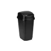7552-slim-tapa vaiven negro RECIPIENTE SLIM VAIVEN 10 L