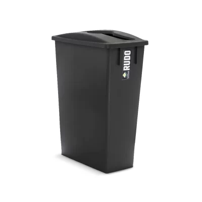 RECIPIENTE RUDO SLIM 75 L TAPA RECICLADO MIXTO