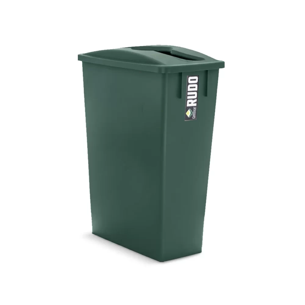 7557-web-verde-2 RECIPIENTE RUDO SLIM 75 L TAPA RECICLADO MIXTO
