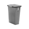 7558-web-gris RECIPIENTE RUDO SLIM 75 L TAPA REBATIBLE