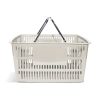 8332-canasto basket grande gris CANASTO SHOPPING BASKET GRANDE