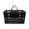 8332-canasto basket grande negro CANASTO SHOPPING BASKET GRANDE