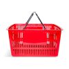 8332-canasto basket grande rojo CANASTO SHOPPING BASKET GRANDE