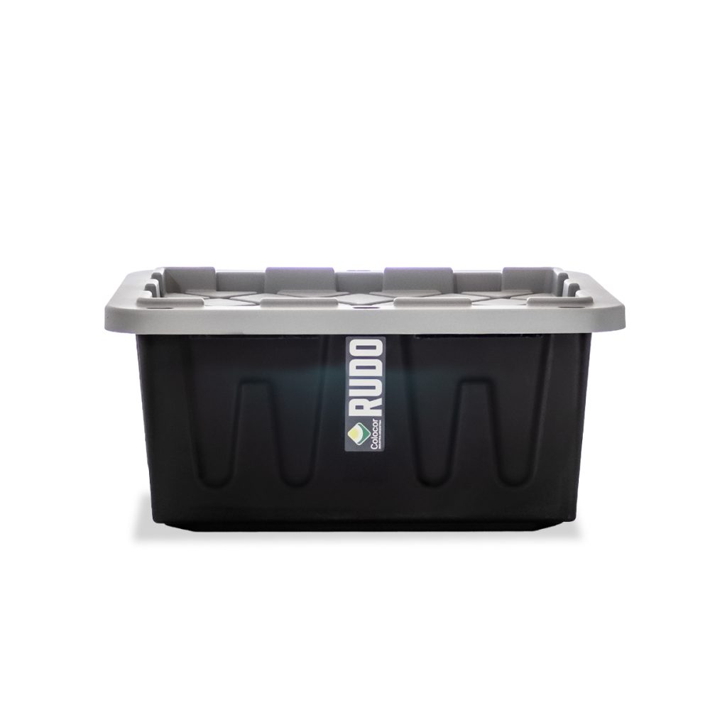 8333_gris_01 CAJA CON TAPA 64 LTS RUDO