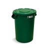 8346-web-verde RECIPIENTE REDONDO RUDO 100 LTS CON TAPA