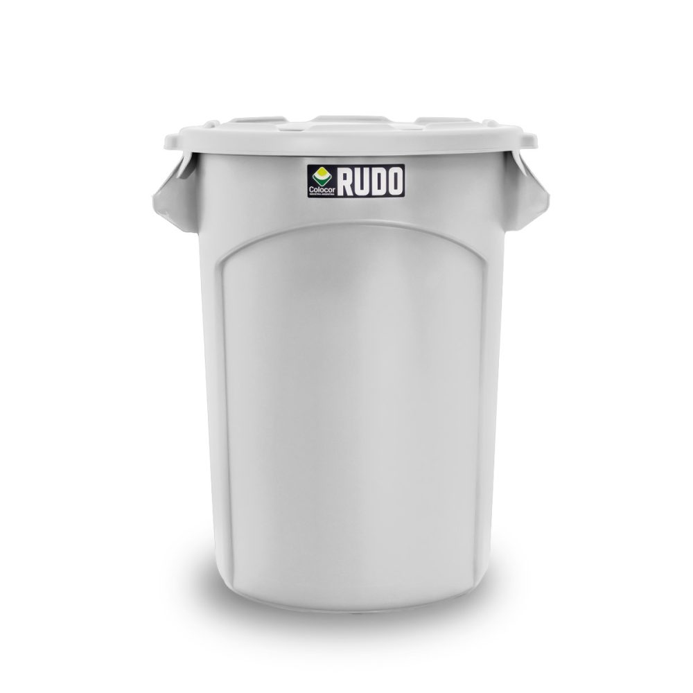 8347_blanco RECIPIENTE REDONDO RUDO 130 LTS CON TAPA