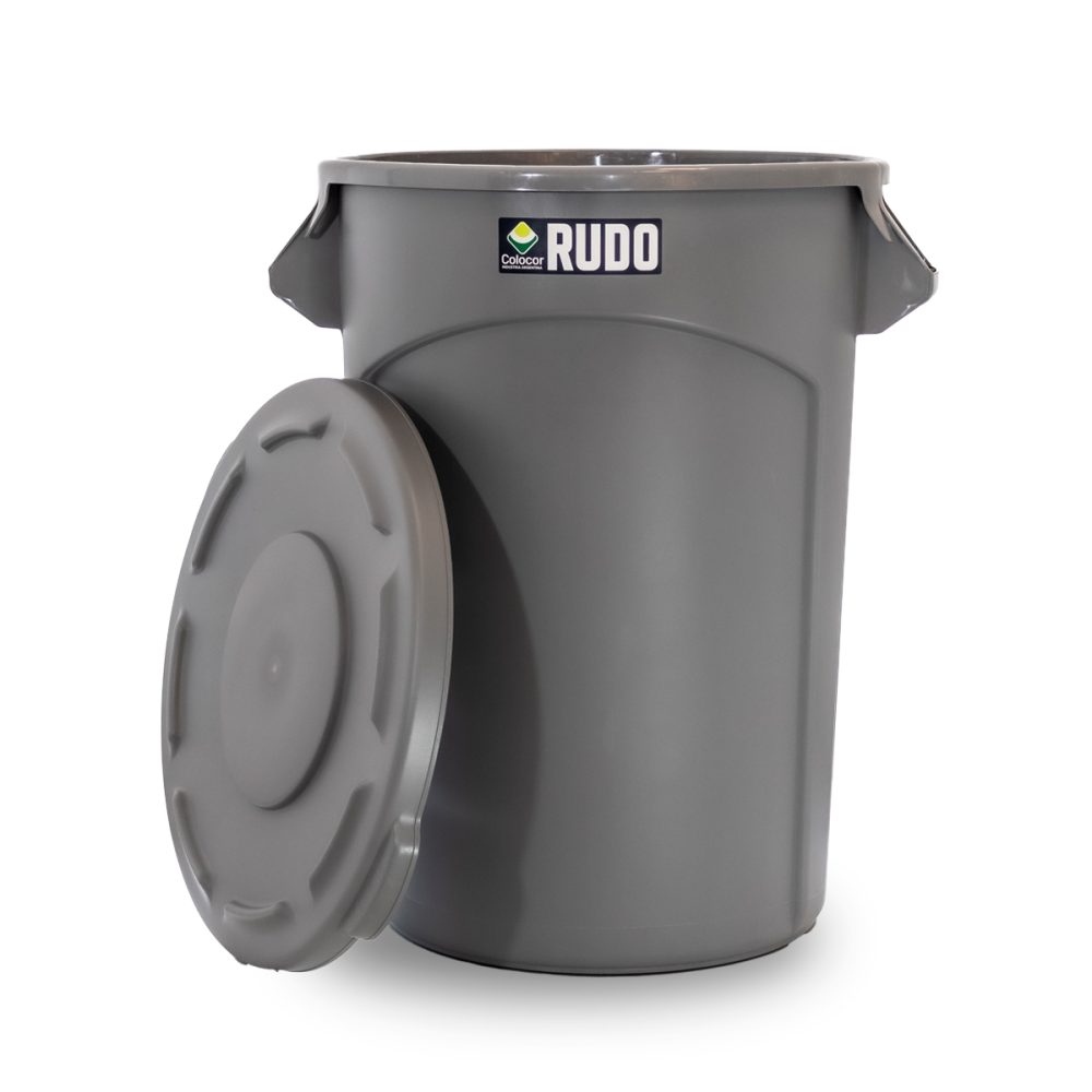 8347_gris_contapa RECIPIENTE REDONDO RUDO 130 LTS CON TAPA