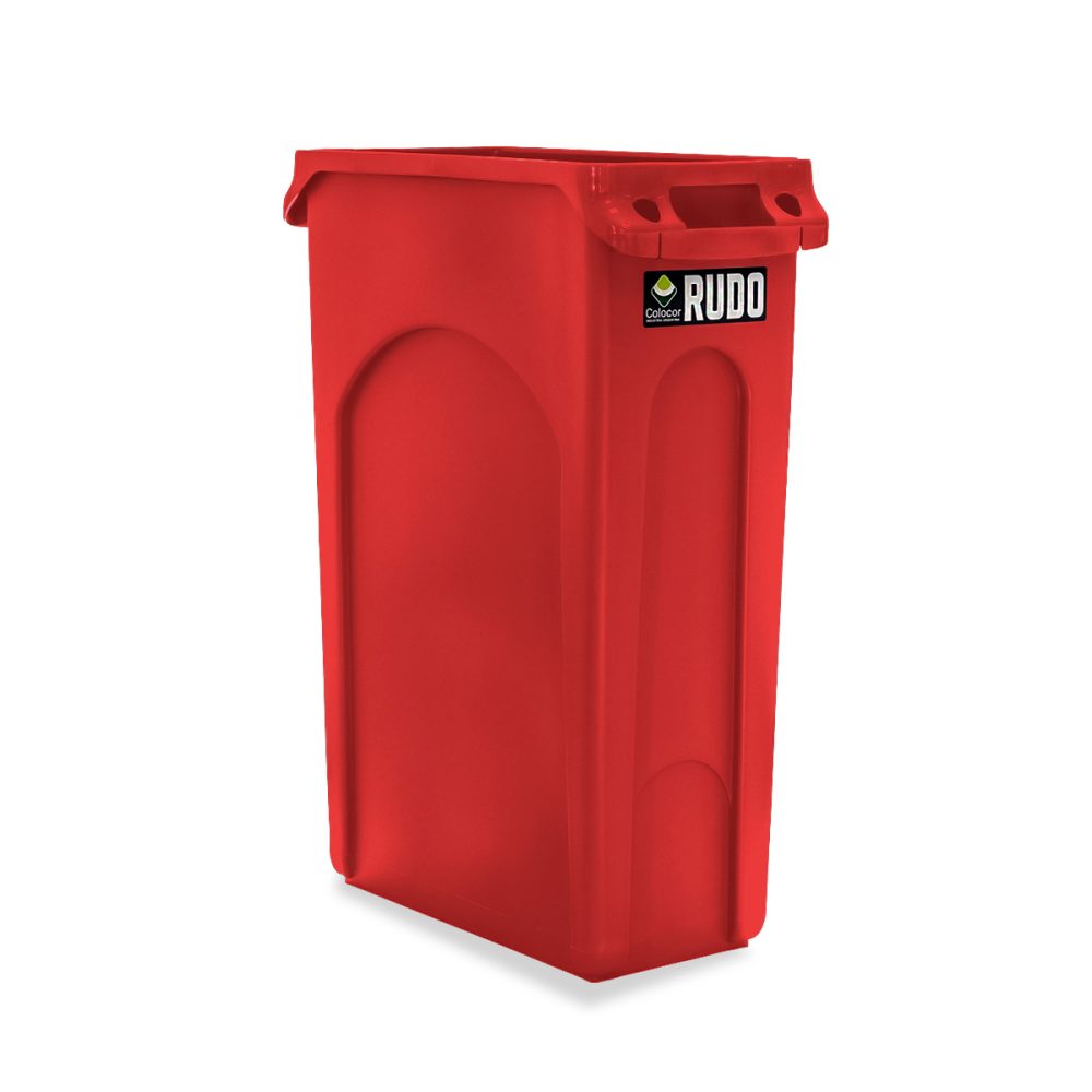 8350_rojo_perfil RECIPIENTE SLIM CON MANIJAS 87 LTS RUDO SIN TAPA