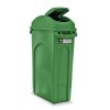 8355_verde_perfil__tapavaiven RECIPIENTE SLIM CON MANIJAS 87 LTS RUDO CON TAPA VAIVÉN