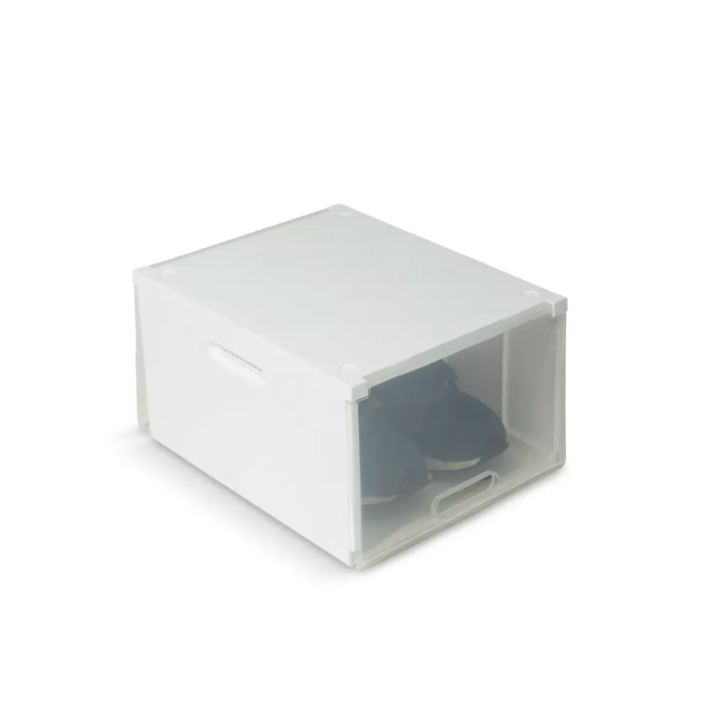8696-blanco ORGANIZADOR DE ZAPATOS APILABLE