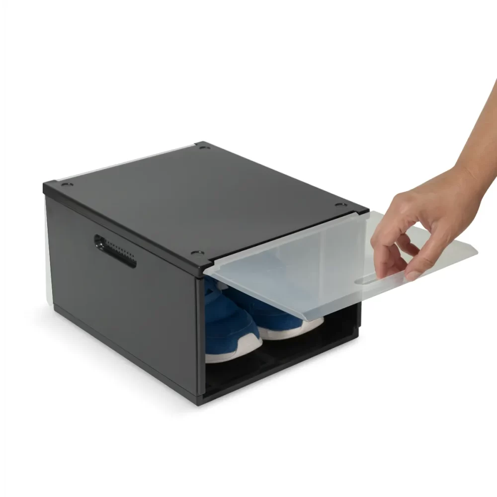 8696-opcion2-negro ORGANIZADOR DE ZAPATOS APILABLE