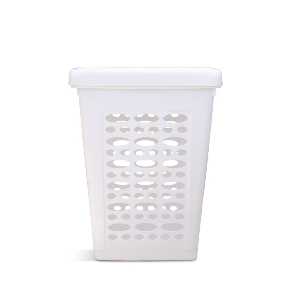 CESTO CALADO RECTANGULAR CON TAPA