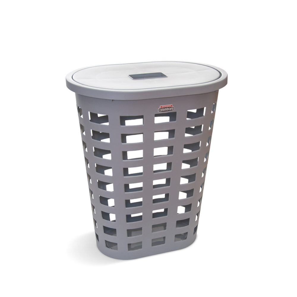 CESTO CALADO OVAL DUNA CON TAPA