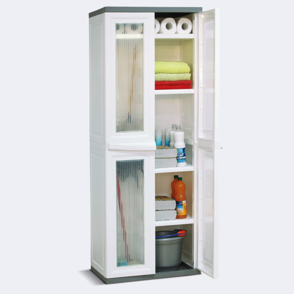 ARMARIO MULTIPROPOSITO PUERTAS TRANSPARENTES