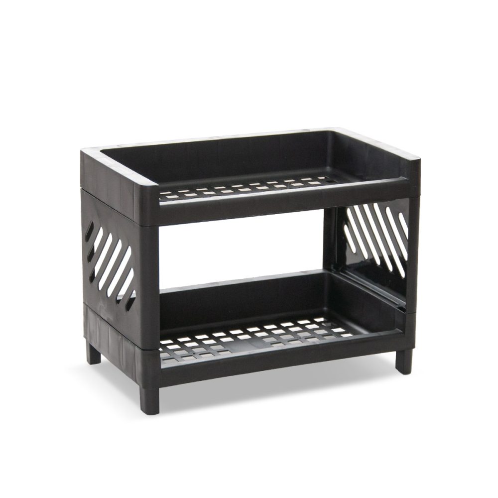 9365-negro ORGANIZADOR IDEA DOBLE PISO