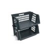 9366-d CONTENEDOR APILABLE CALADO NAPOLES X 2