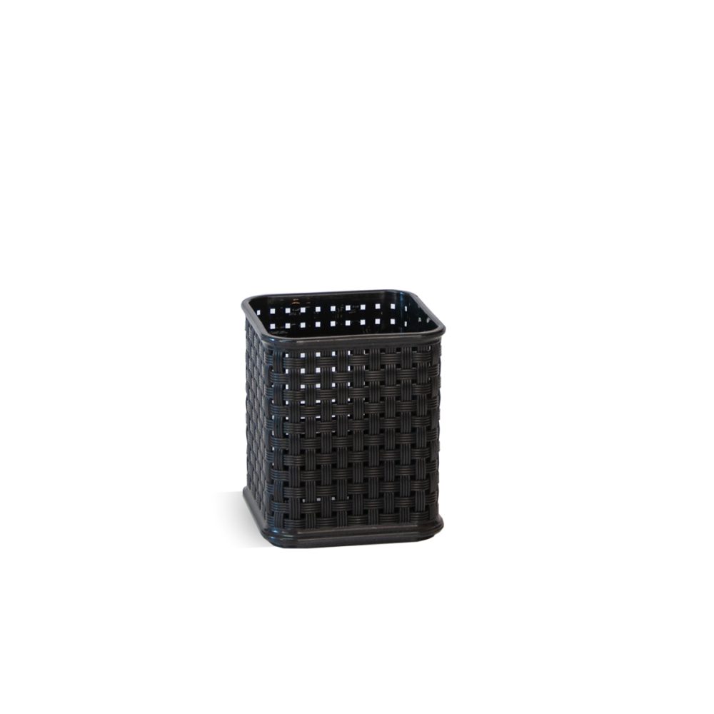 CESTO RATAN CUADRADO MINI ALTO