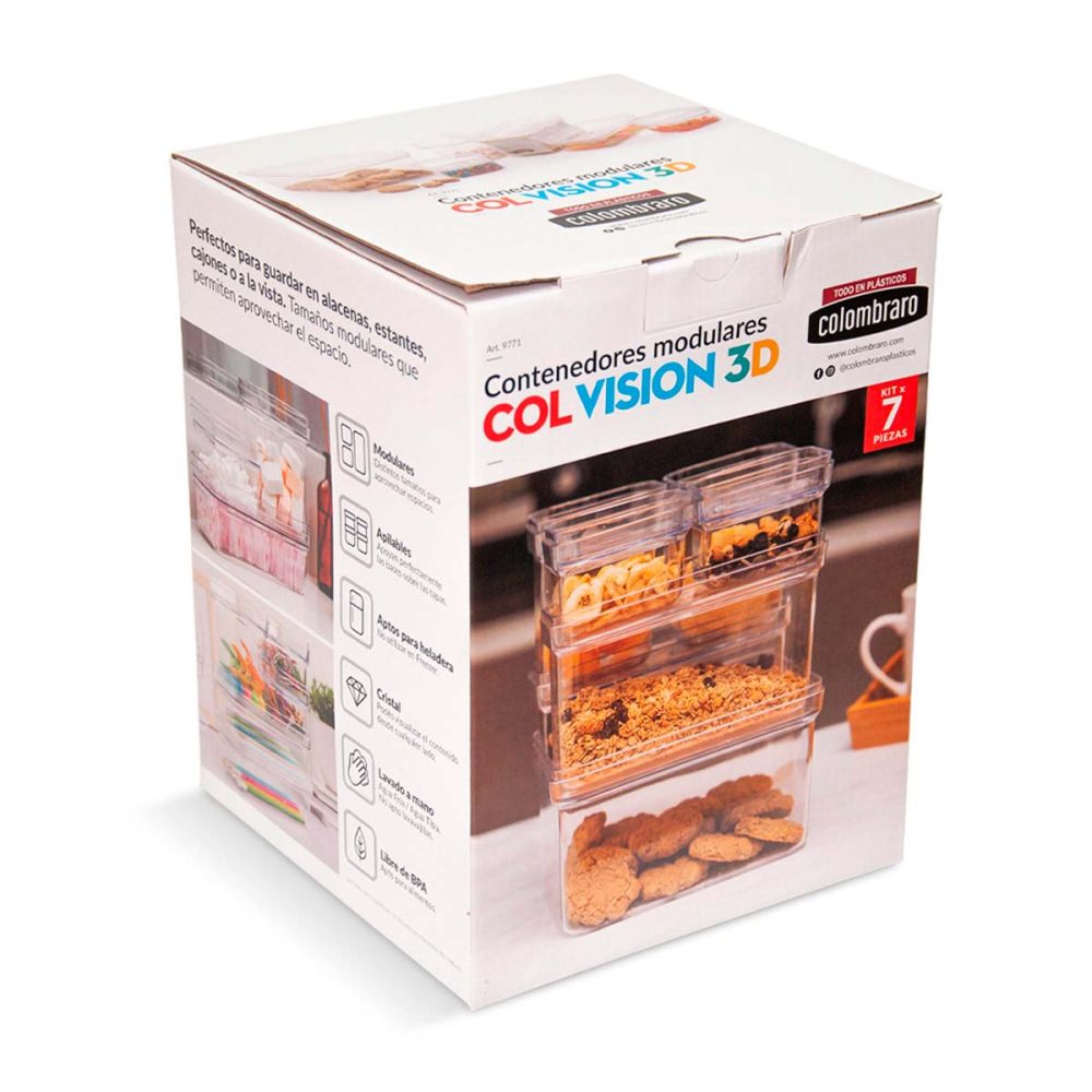 COL VISION 3D X 7 PIEZAS