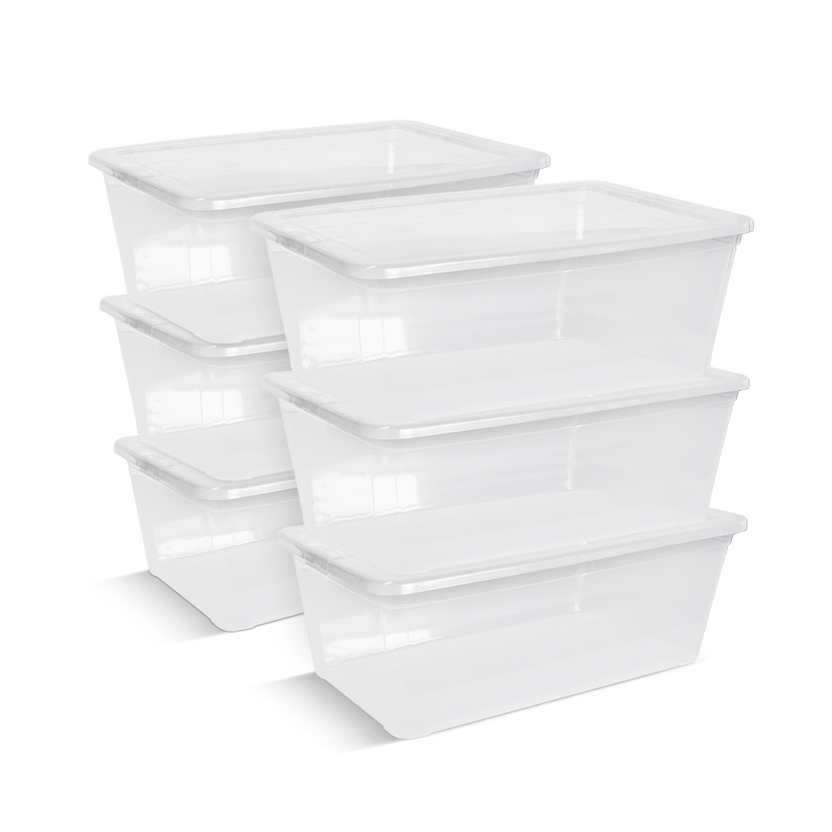 cajas plásticas para guardar zapatos